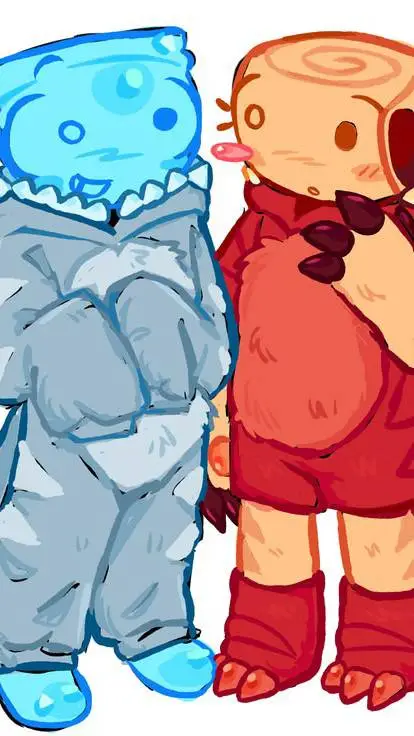 ai character: finn x shelly  background