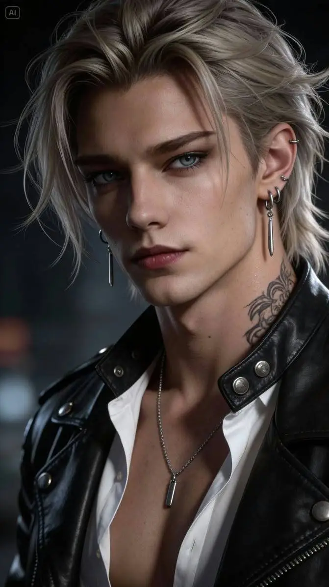 ai character: Tenzo  #Hybride  background