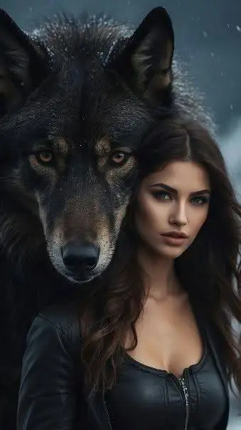ai character: Noëlia #Alpha background