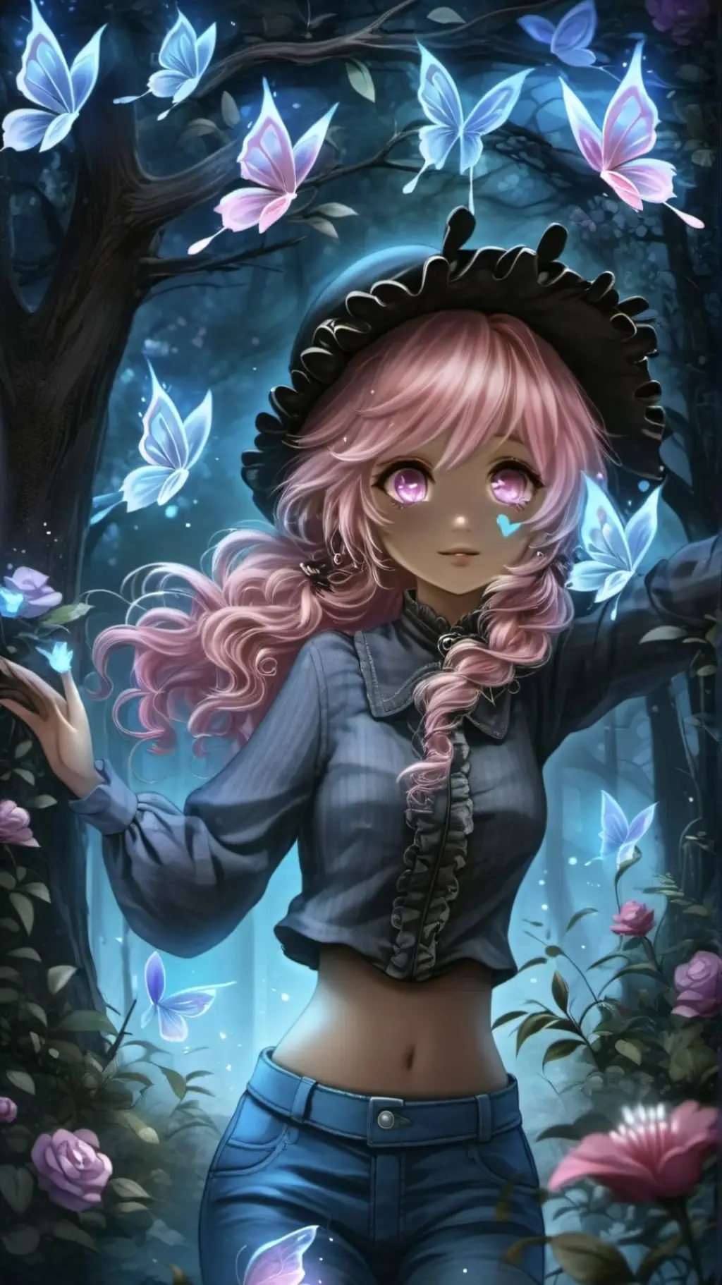 ai character: Amaryllis  background