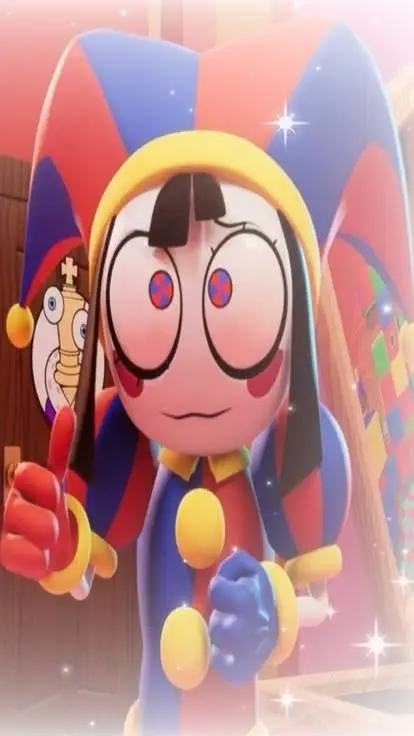 ai character: Pomni [ 🎪 ] background