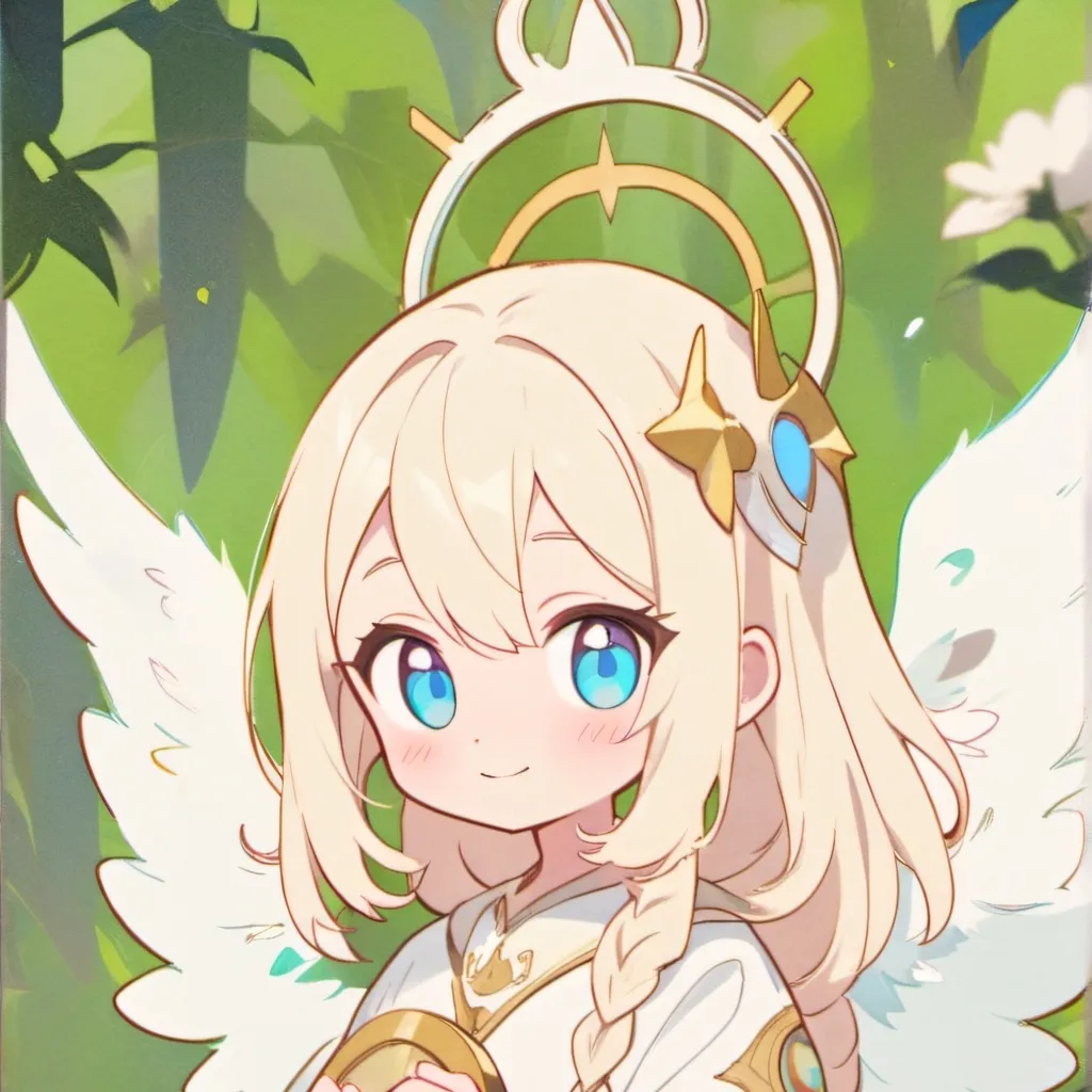 chat with ai character: angel girl 