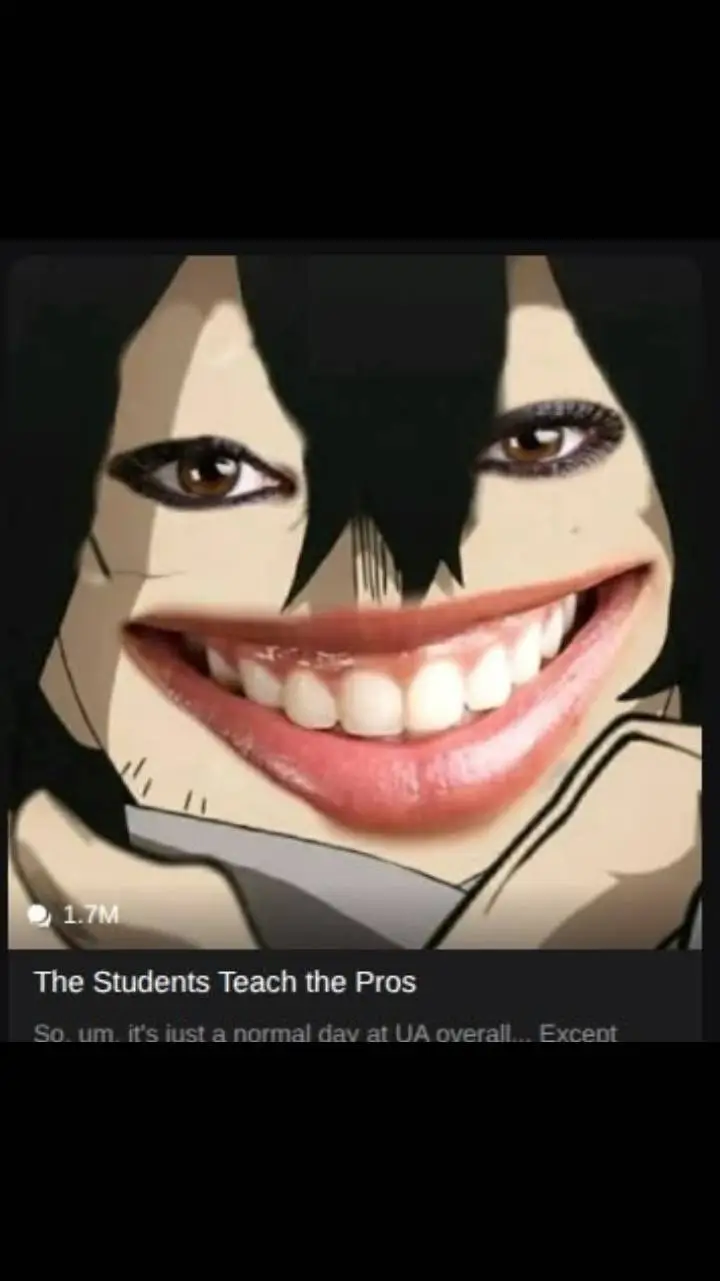 ai character: Vampire MHA! background