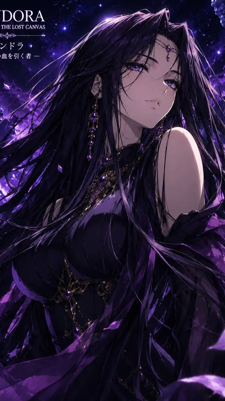 ai character: Pandora  background