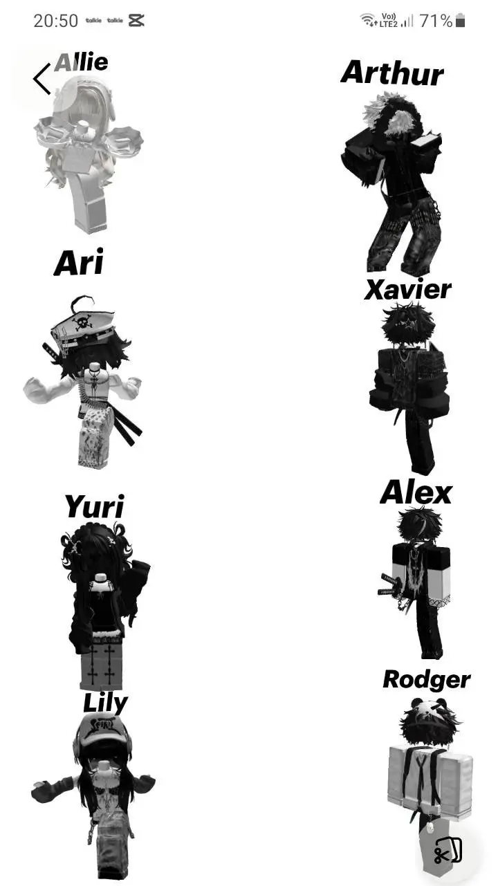 ai character: funny group chat. background