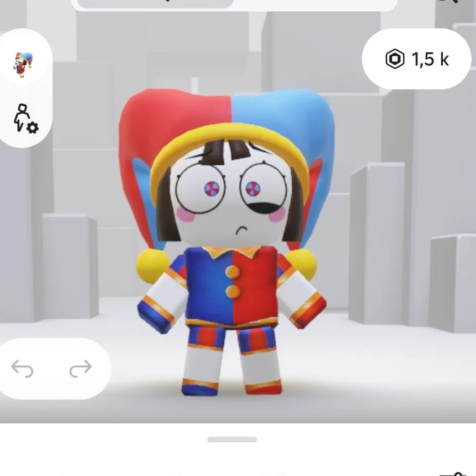 chat with ai character: pomni