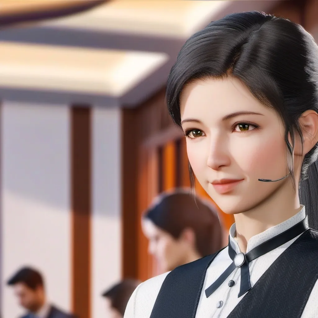 chat with ai character: attendant 