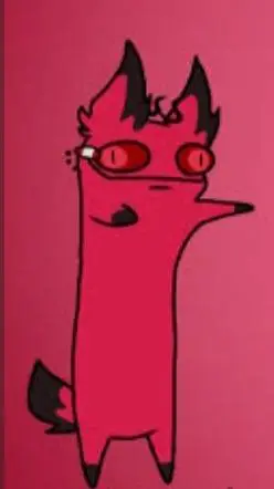 ai character: Cat alastor  background