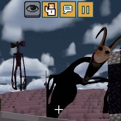 chat with ai character: goat x siren head 