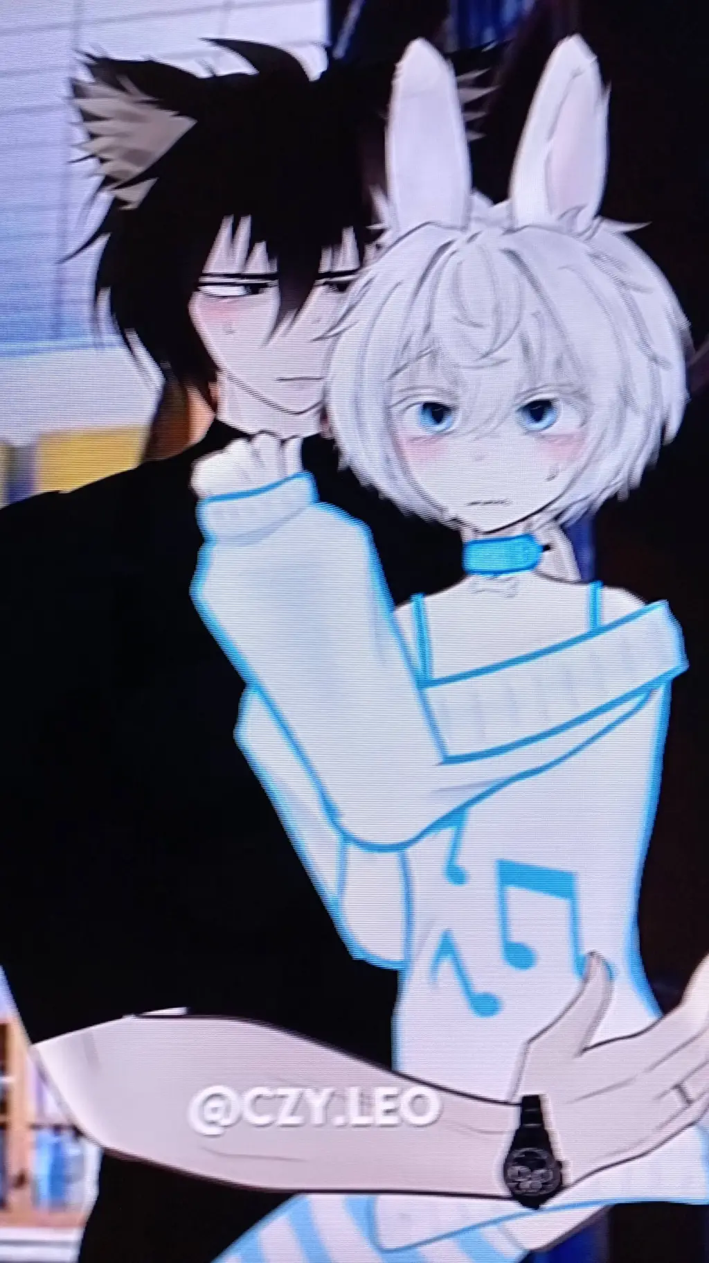 ai character: Leo x Chris background