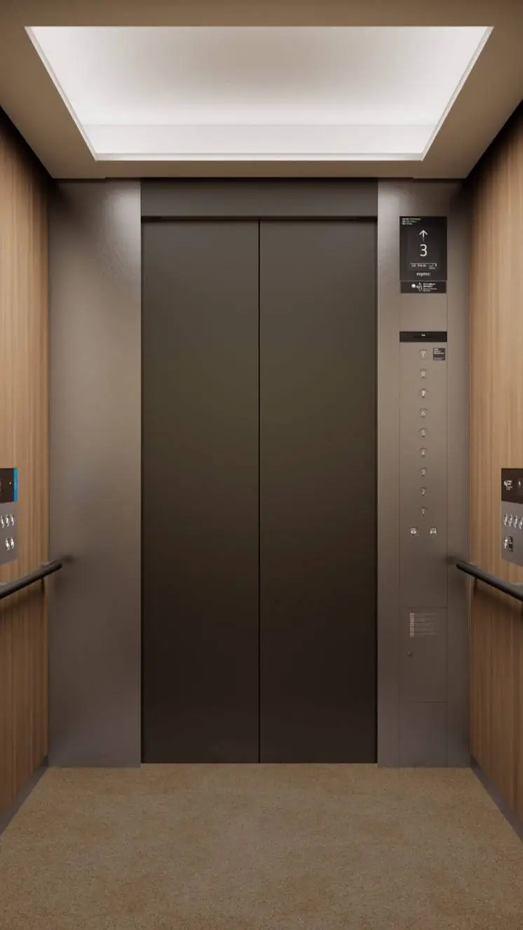 ai character: Jjk elevator💀 background