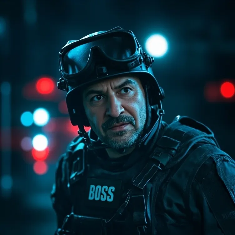 chat with ai character: swat boss