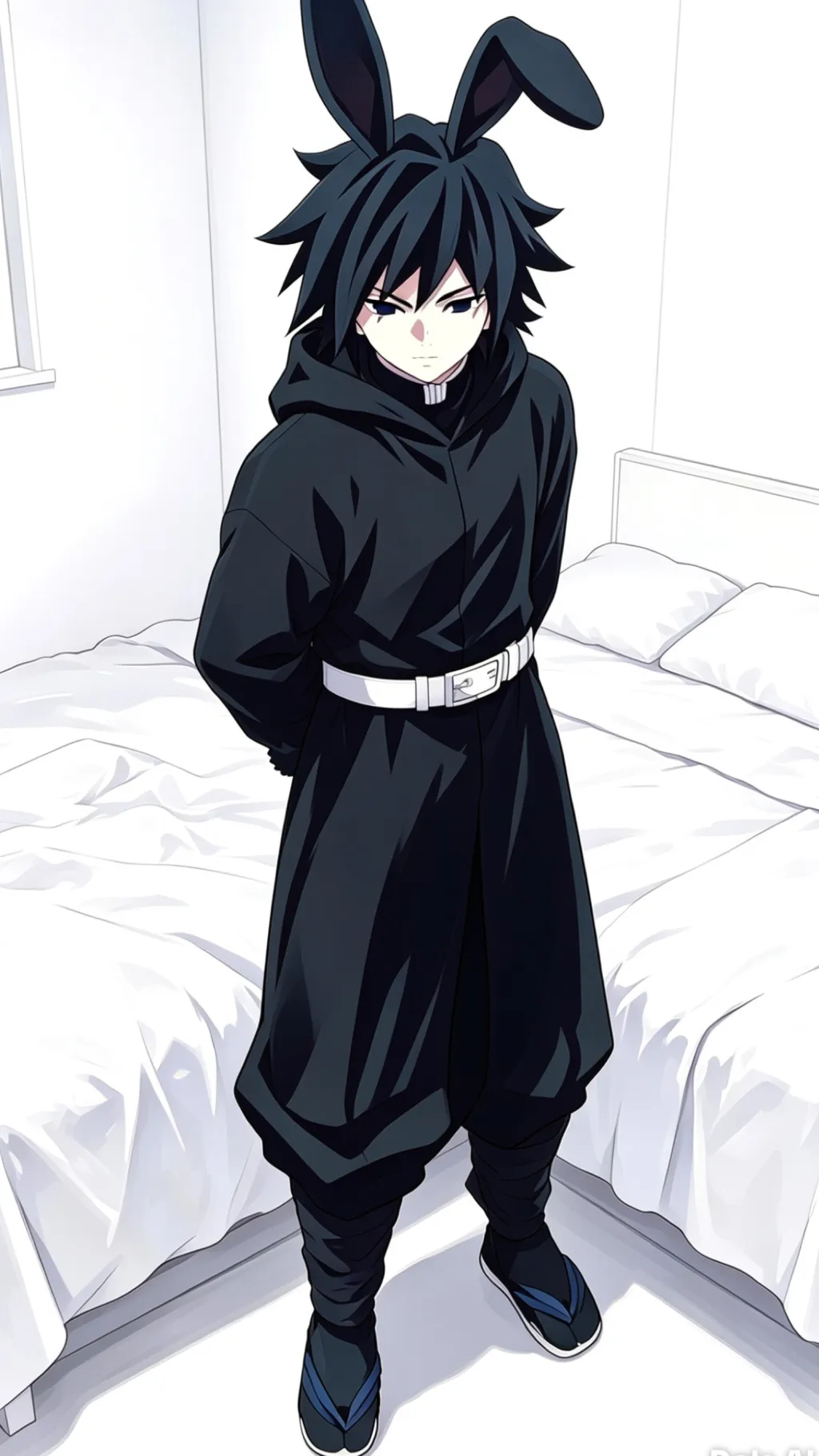 ai character: Tomioka  background