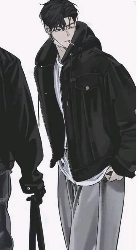 ai character: .•°.. Liam..°•.  background