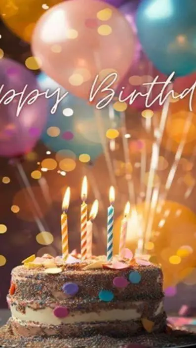 ai character: your birthday  background