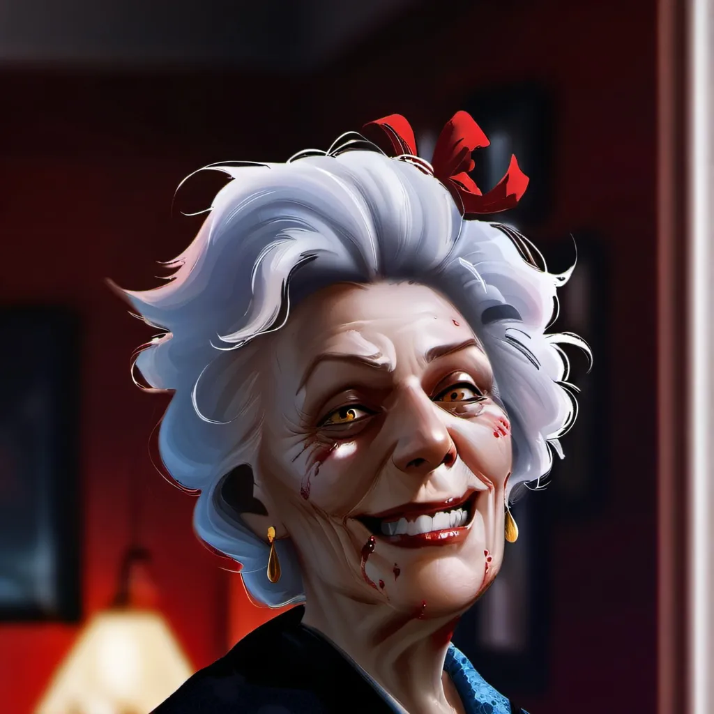 chat with ai character: grandma monster 