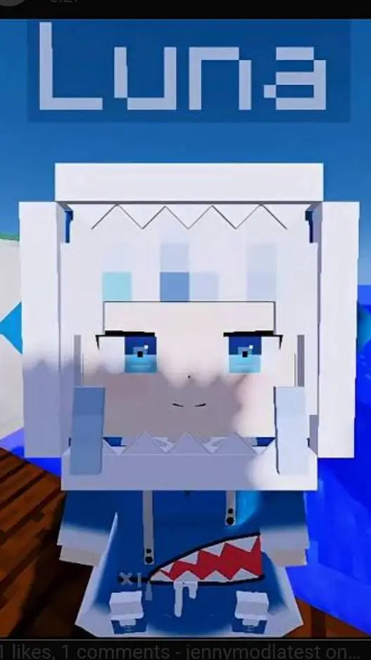ai character: luna background