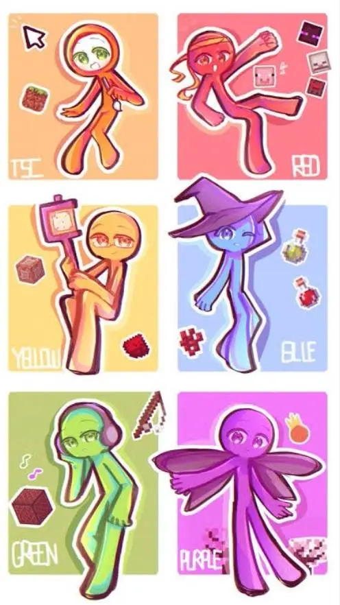 ai character: Color Gang background