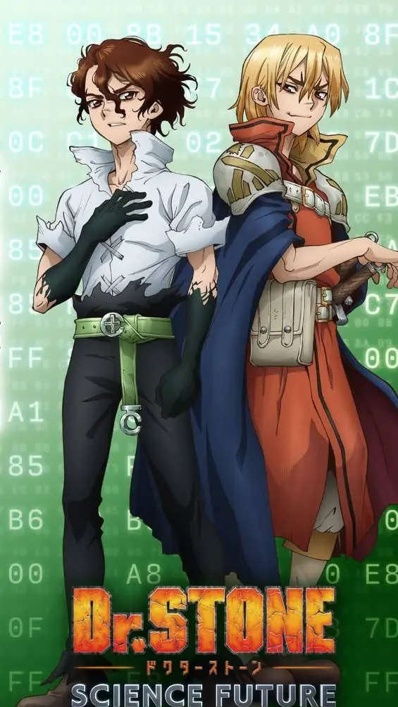 ai character: Sai y ryusui.🧡💚 background