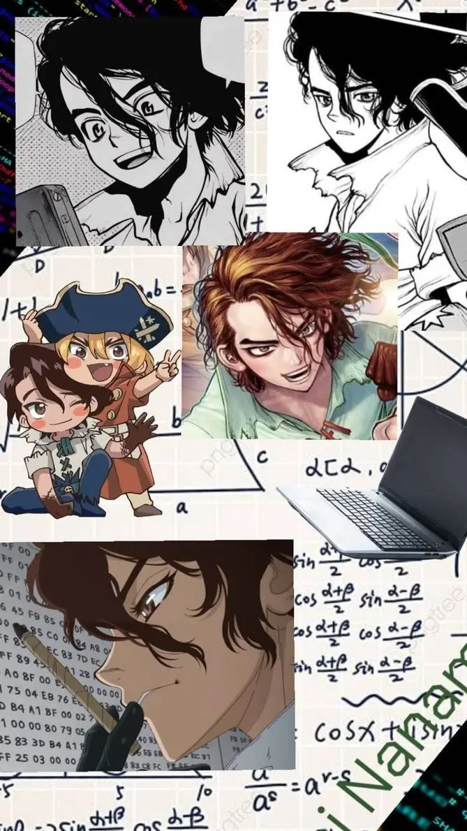 ai character: He's a nerd. 💚 background