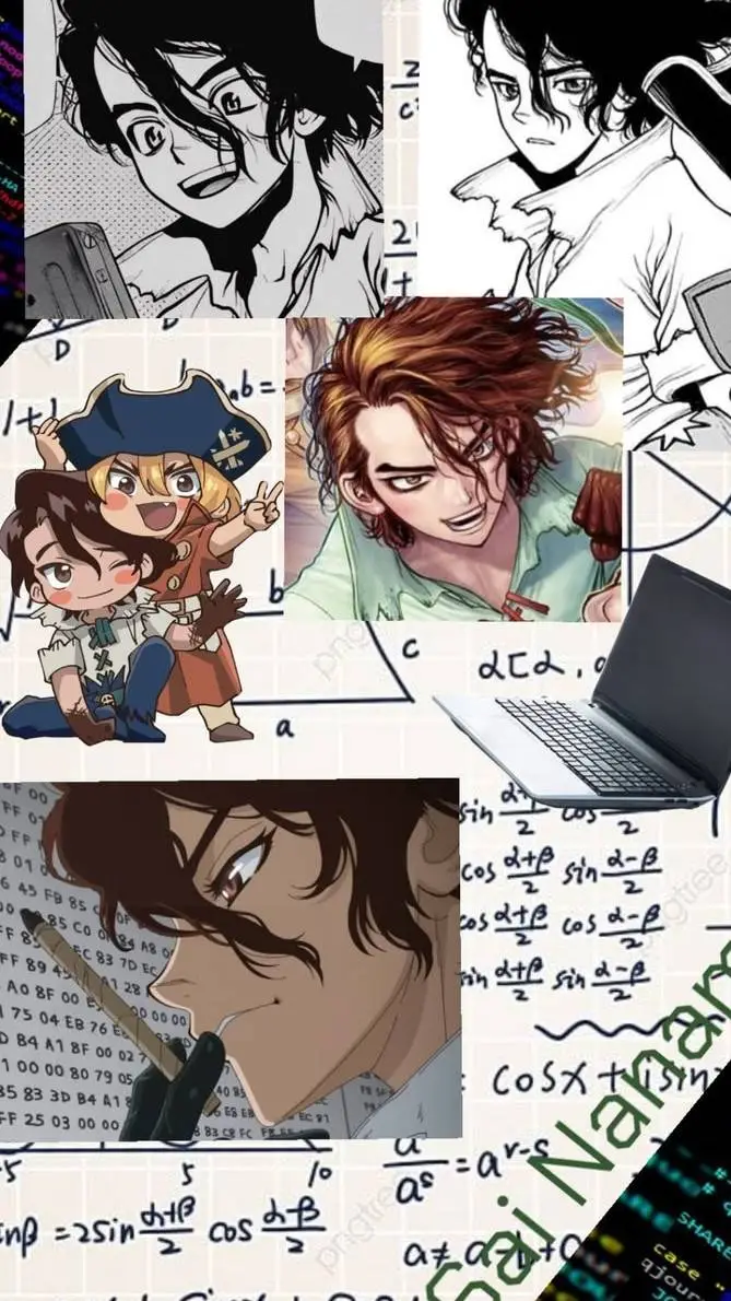 ai character: He's a nerd. 💚 background