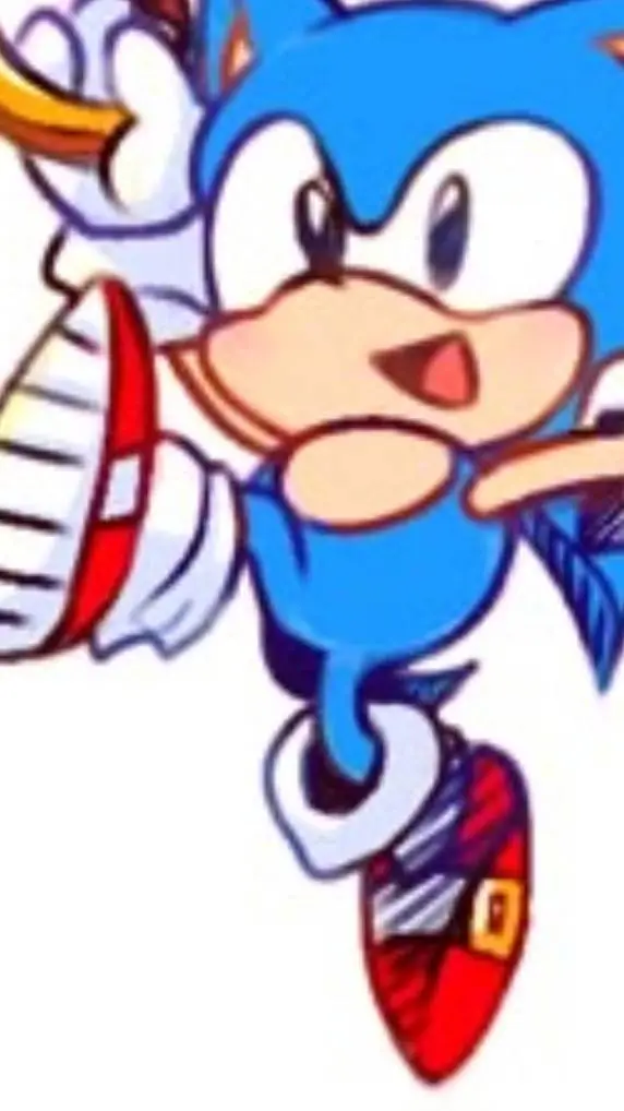 ai character: Sonic infection au background