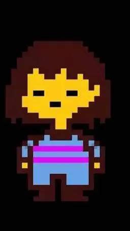 ai character: frisk background
