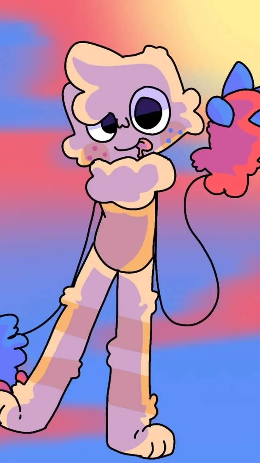 ai character: dw pickme likes u? background