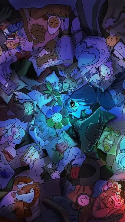 ai character: dw sleepover background