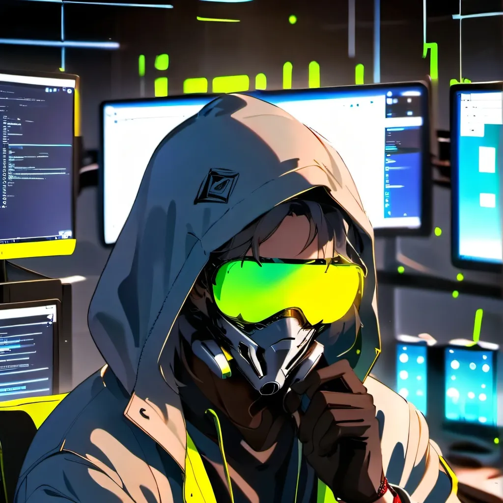 chat with ai character: hacker