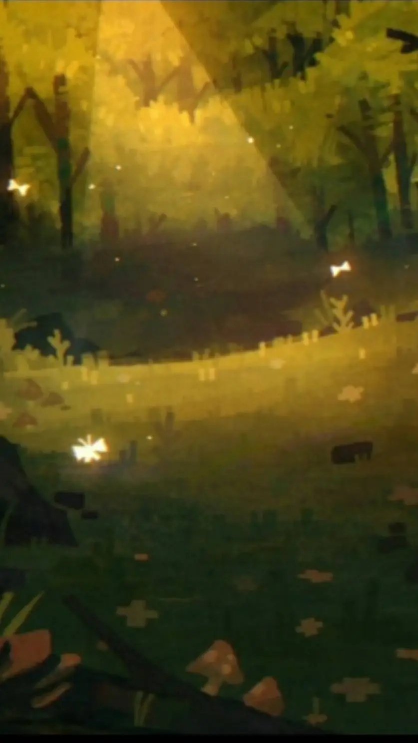 ai character: Peacefull world 2  background