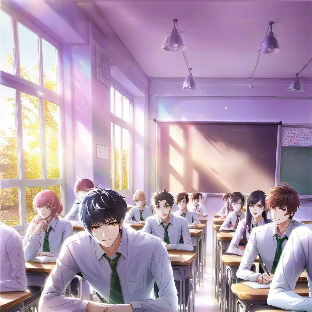 chat with ai character: Classroom