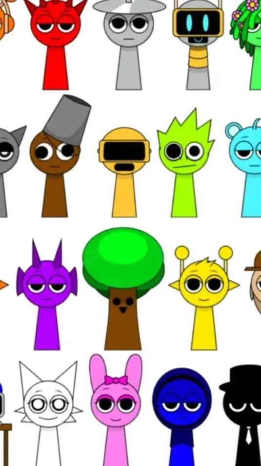 ai character: sprunki background
