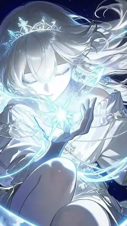 ai character: 🩵Luna💙 background