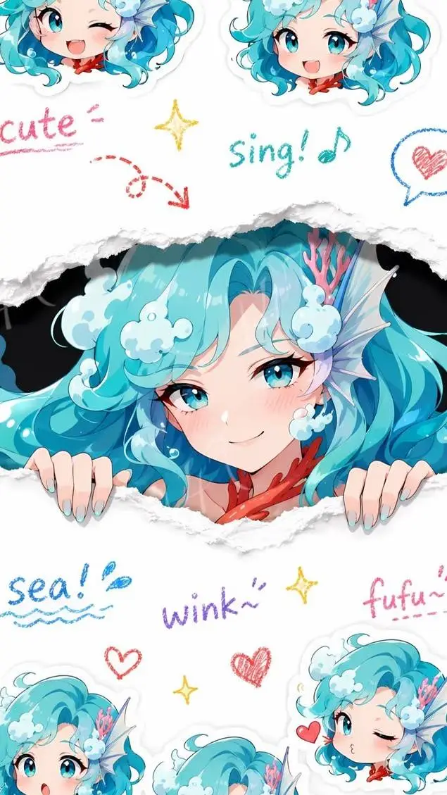 ai character: seasinger⏤͟͟͞͞☆ background