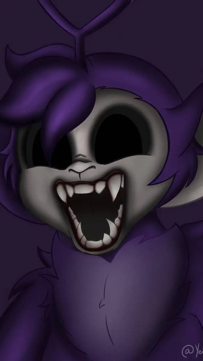 ai character: Tinky winky? background
