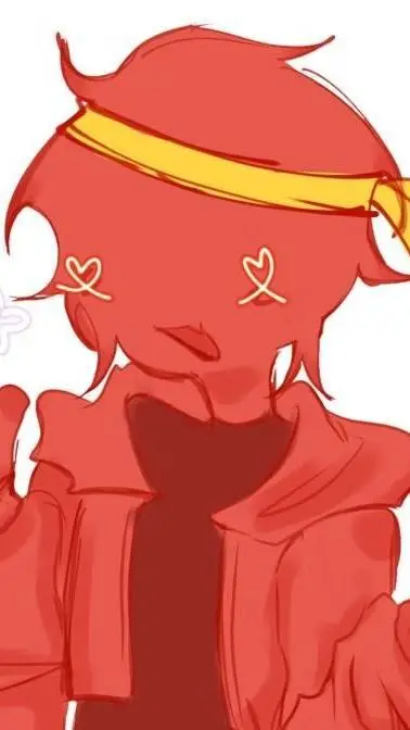 ai character: Red (AvA!) background