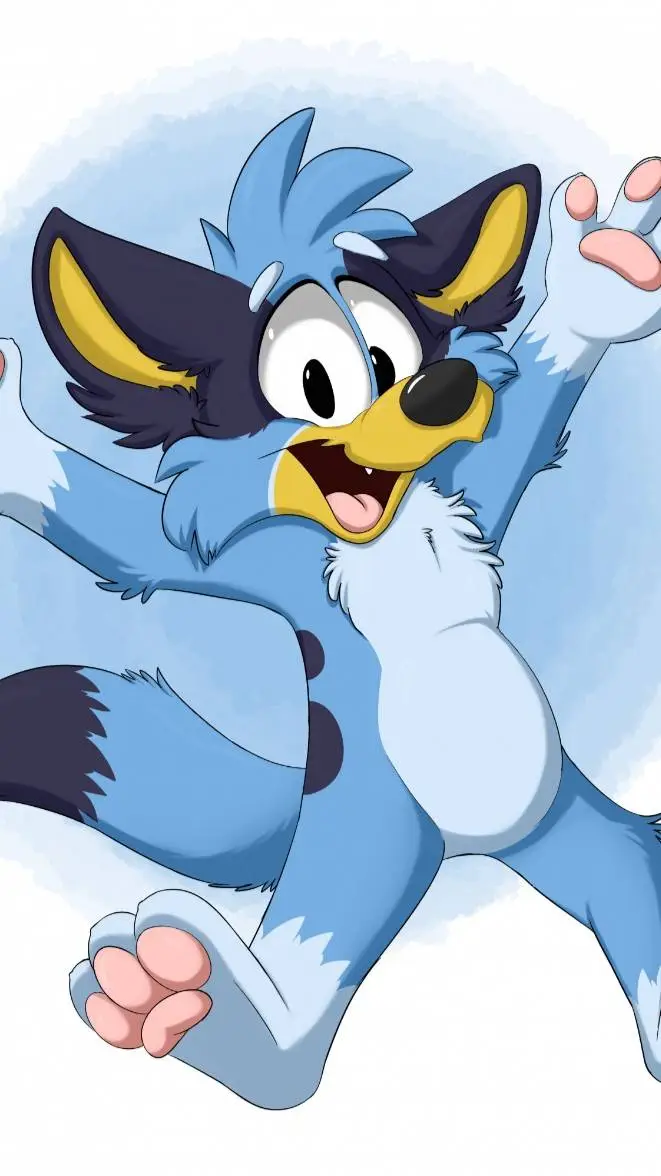 ai character: Bluey Heeler background