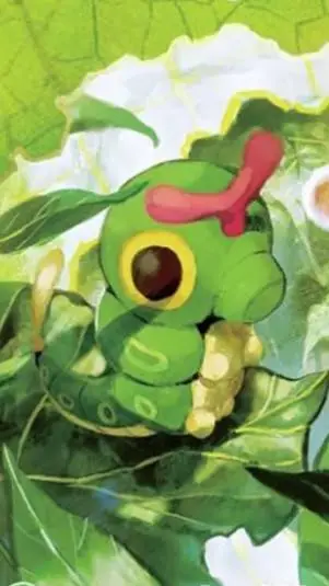 ai character: Caterpie background