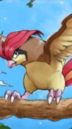 ai character: Pidgeotto background