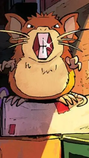 ai character: Raticate background