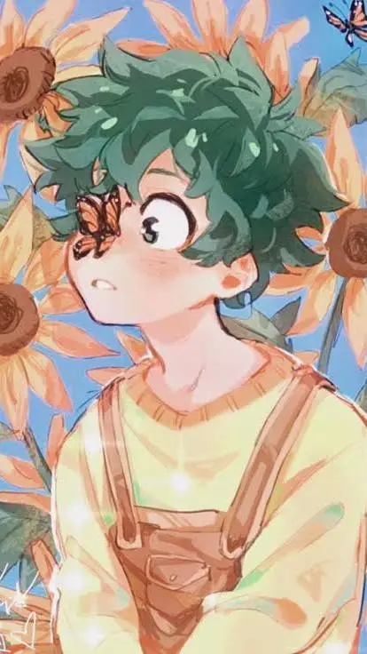 ai character: Deku background