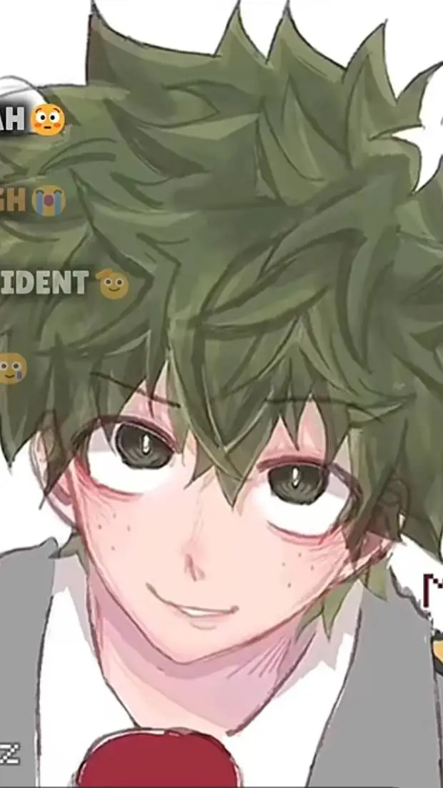 ai character: Deku drunk~ background