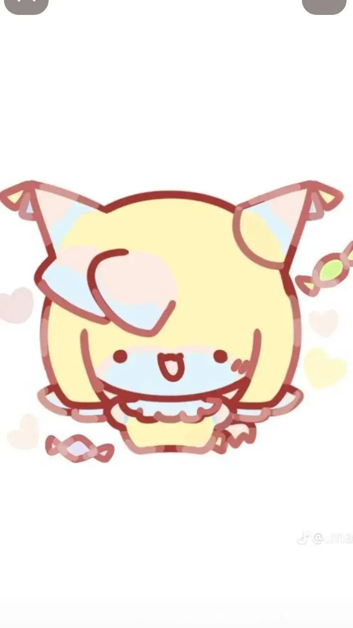 ai character: Yatta chibi. background