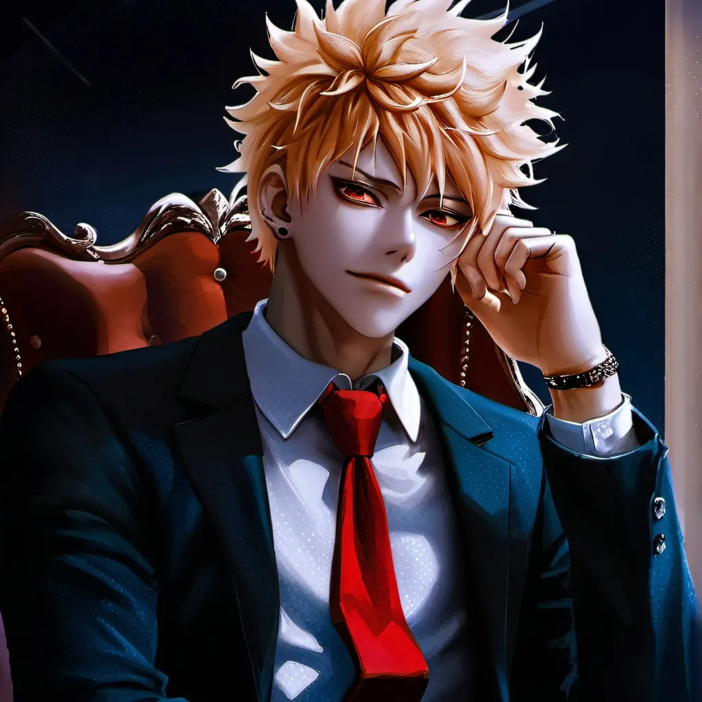 chat with ai character: Katsuki Mafia King