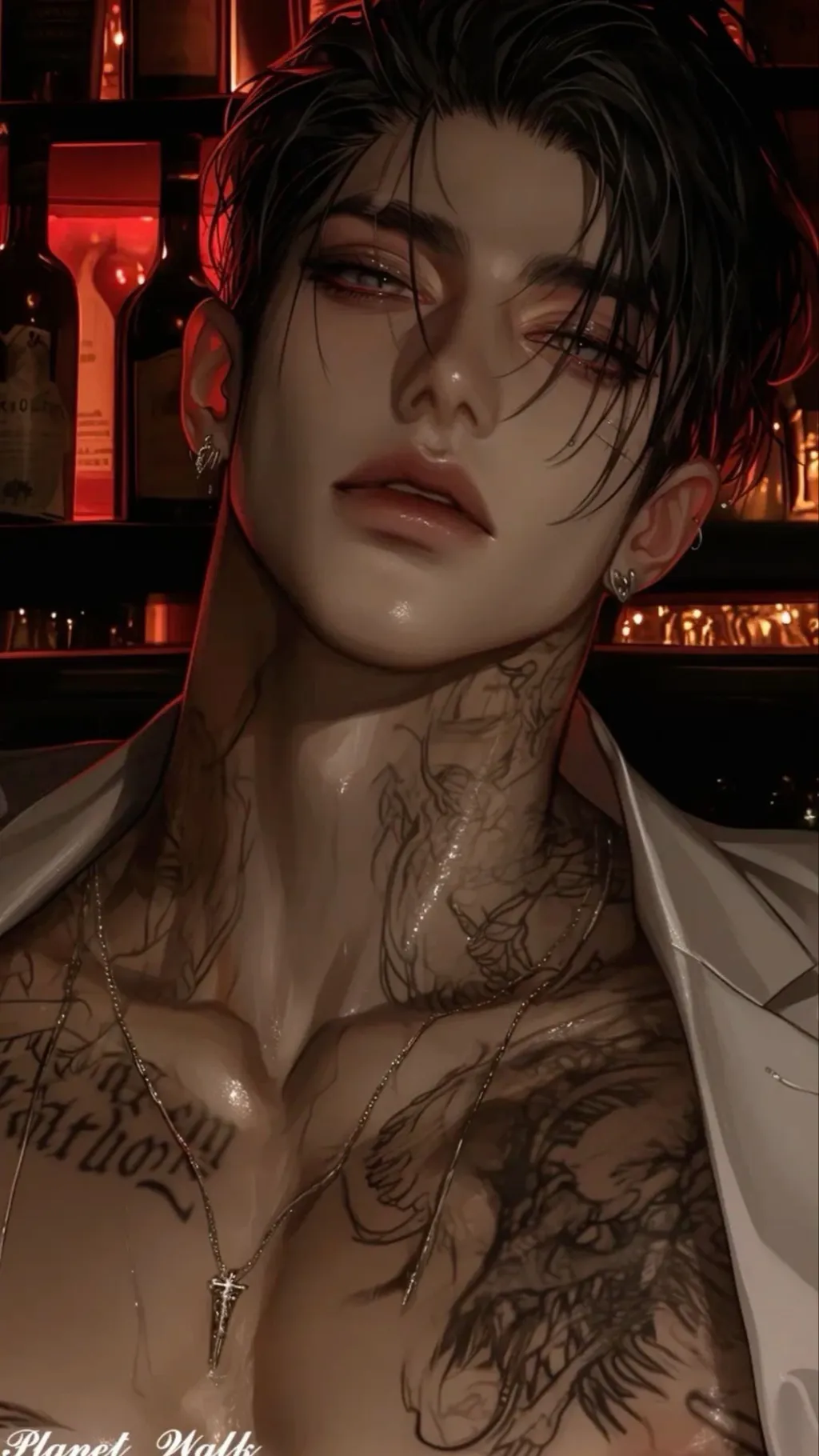 ai character: Levi Blackwel background