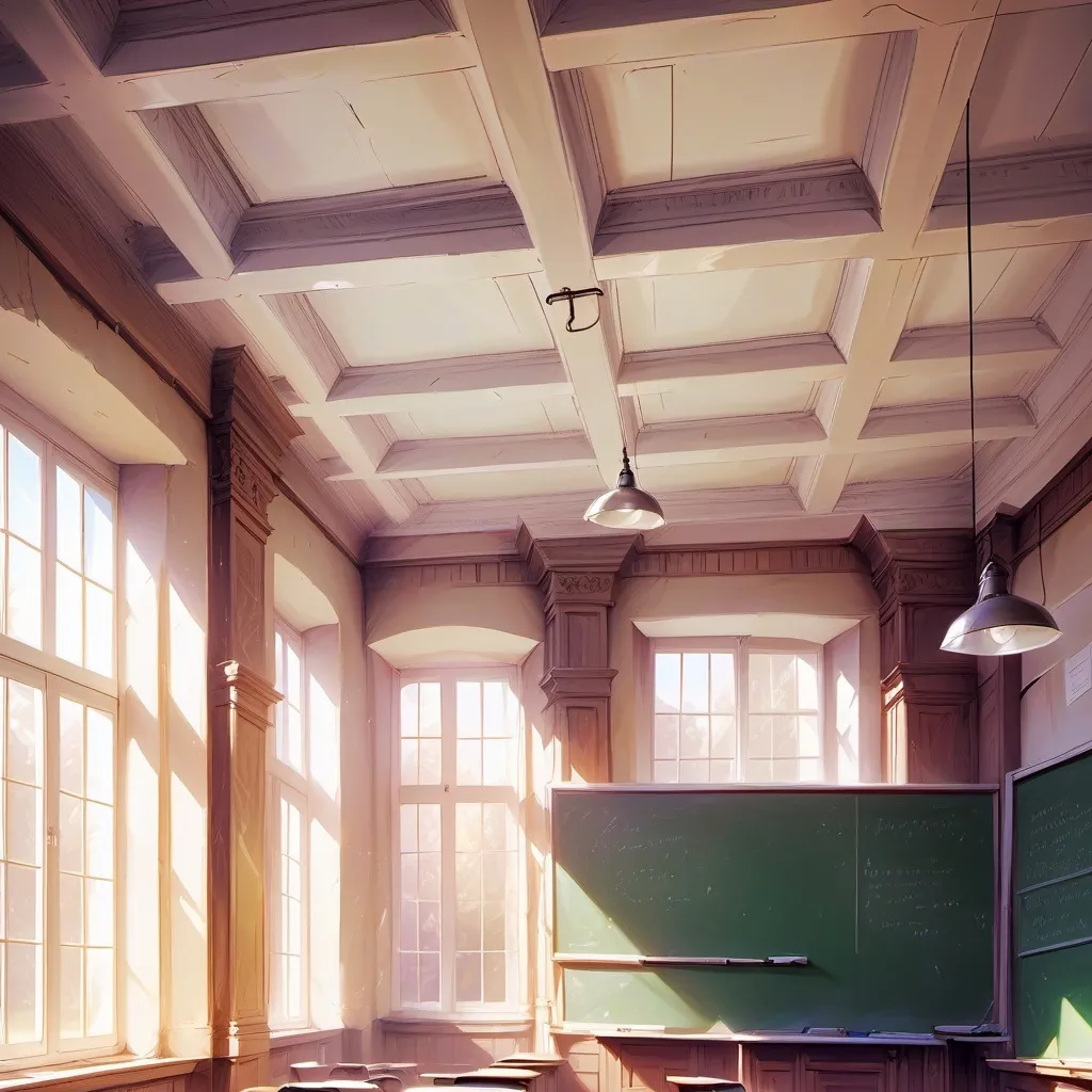 chat with ai character: classroom
