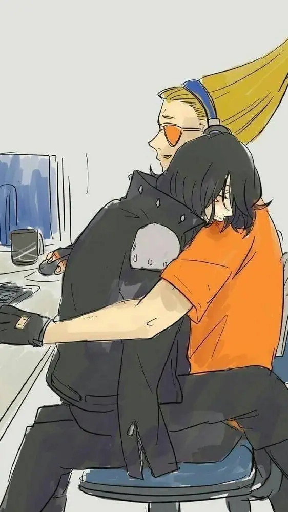 ai character: Mic x Aizawa background
