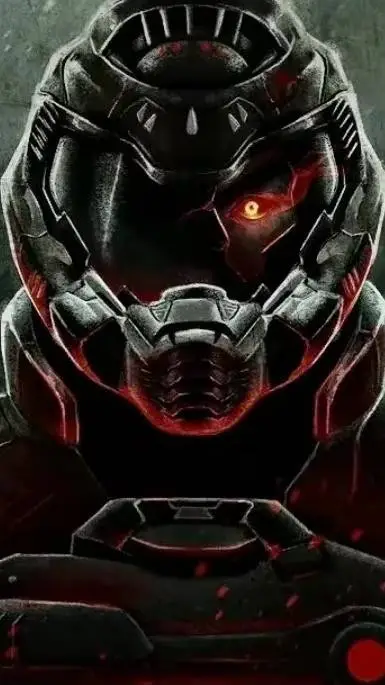 ai character: DOOM SLAYER  background