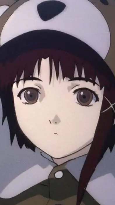 ai character: lain background